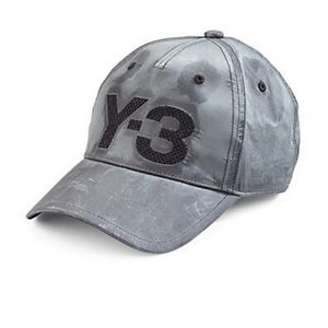 Y-3 Logo Embroidered Fade Cap